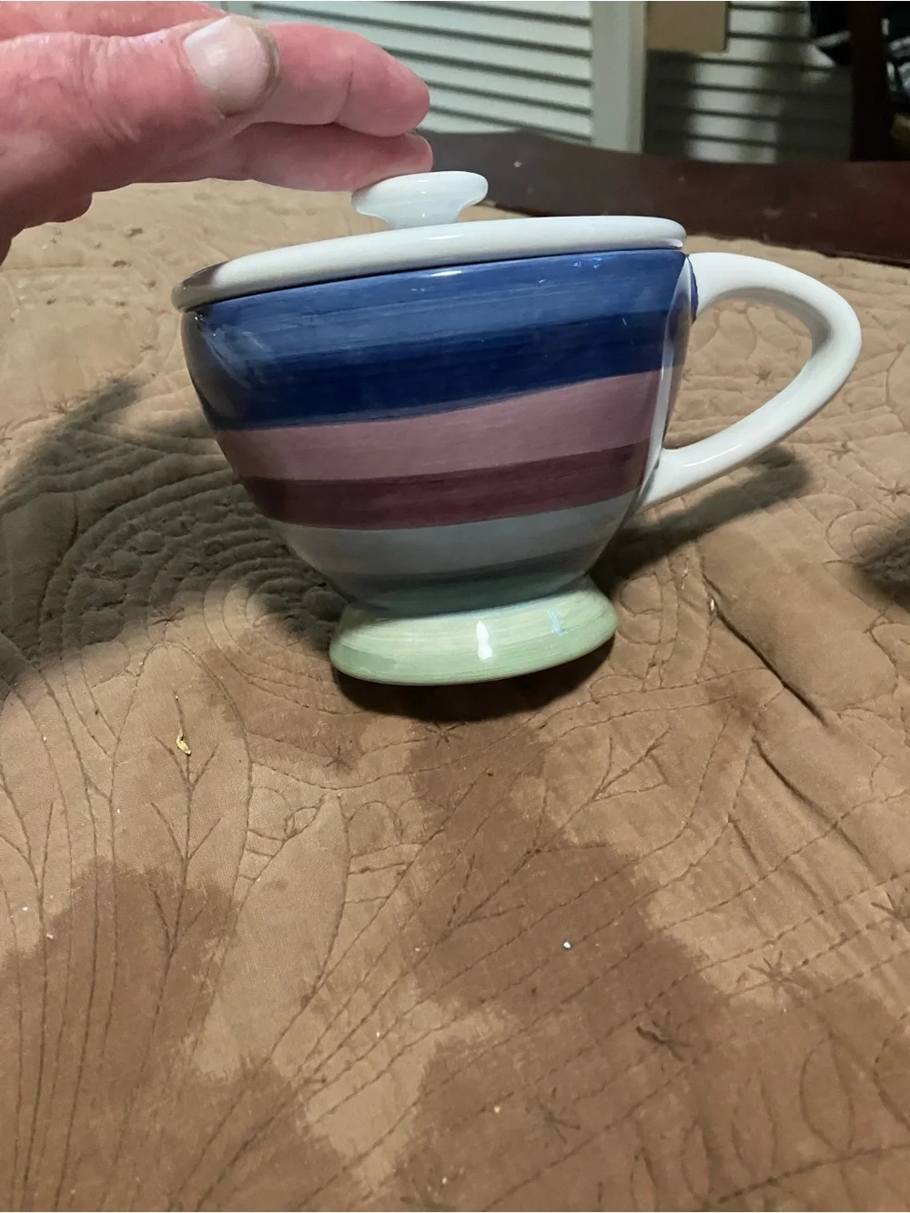 Vintage Colormate Rotunda Hand Painted Collection